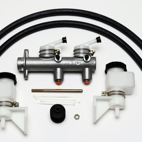 Wilwood Tandem Master Cylinder - 1in Bore w/ Remote Reservoirs - SMINKpower Performance Parts WIL260-7563 Wilwood