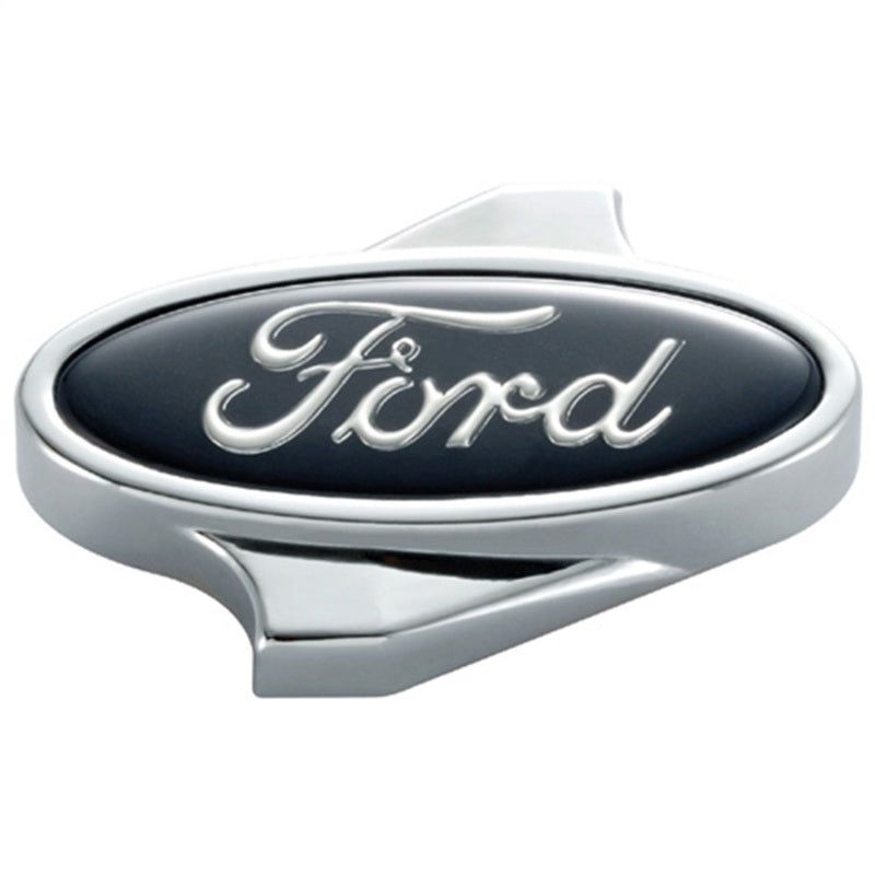 Ford Racing Air Cleaner Nut w/ Ford Logo - Chrome-tuningsupply.com