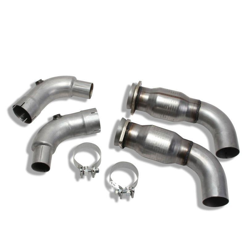 BBK 05-20 Dodge Challenger/Charger 6.1/6.2/6.4L Hemi 3in Catted High Flow Mid Pipe-tuningsupply.com