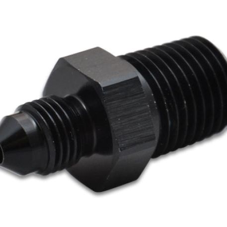 Vibrant -4AN to 3/8in NPT Straight Adapter Fitting - Aluminum-Fittings-Vibrant-VIB10213-SMINKpower Performance Parts