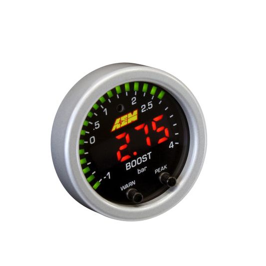 AEM X-Series Boost Pressure -30inHg 60psi Gauge Kit-tuningsupply.com