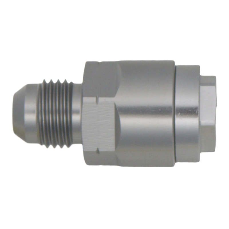 DeatschWerks 6AN Male Flare to 1/4in Female EFI Quick Connect Adapter-tuningsupply.com