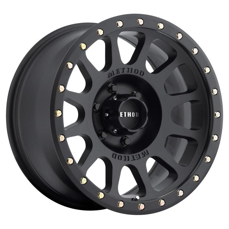 Method MR305 NV 20x10 -18mm Offset 6x5.5 108mm CB Matte Black Wheel-tuningsupply.com