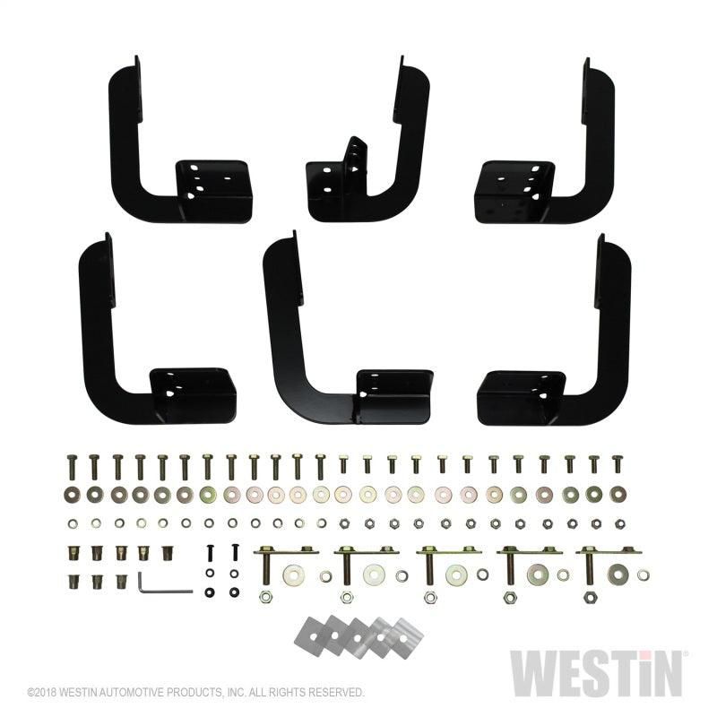 Westin 2009-2018 Dodge/Ram 1500 Quad/Crew Cab Running Board Mount Kit - Black - SMINKpower Performance Parts WES27-1905 Westin