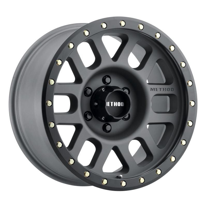 Method MR309 Grid 17x8.5 0mm Offset 6x135 94mm CB Titanium/Black Street Loc Wheel-tuningsupply.com