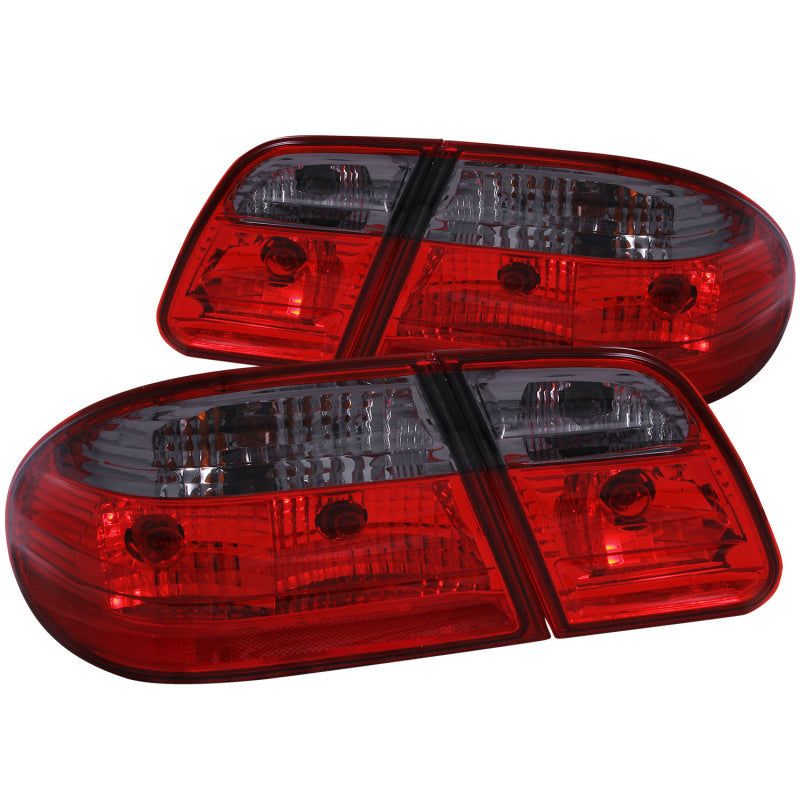 ANZO 1996-2002 Mercedes Benz E Class W210 Taillights Red/Smoke G2-tuningsupply.com