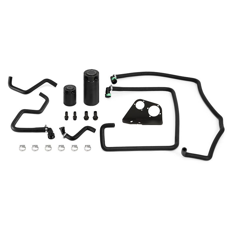 Mishimoto 2017+ Ford F-150 3.5L EcoBoost Baffled Oil Catch Can Kit-tuningsupply.com