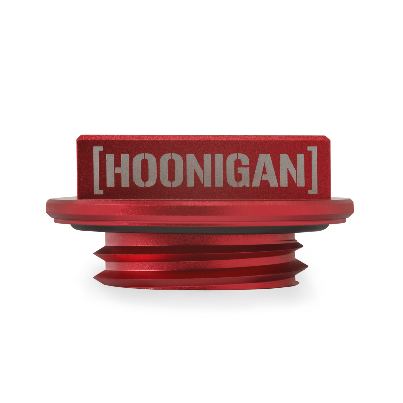 Mishimoto Subaru Hoonigan Oil Filler Cap - Red-Oil Caps-Mishimoto-MISMMOFC-SUB-HOONRD-SMINKpower Performance Parts