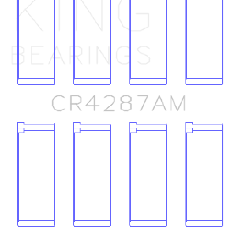 King Acura B18C1/B18C5 L4 / Honda 110CI  DOHC (Size STD) Rod Bearing Set-tuningsupply.com