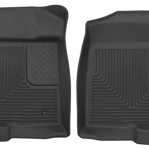 Husky Liners 09-12 Ford F-150 Series Reg/Super/Crew Cab X-Act Contour Black Floor Liners-tuningsupply.com