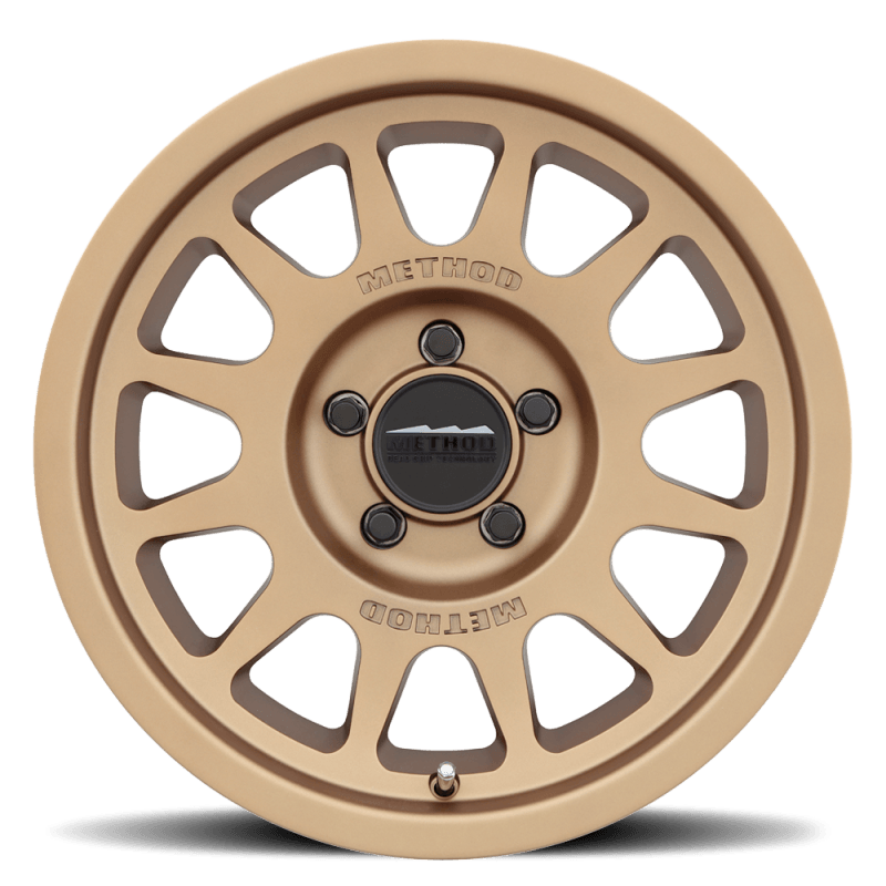 Method MR703 17x8.5 +35mm Offset 5x150 110.5mm CB Method Bronze Wheel-tuningsupply.com