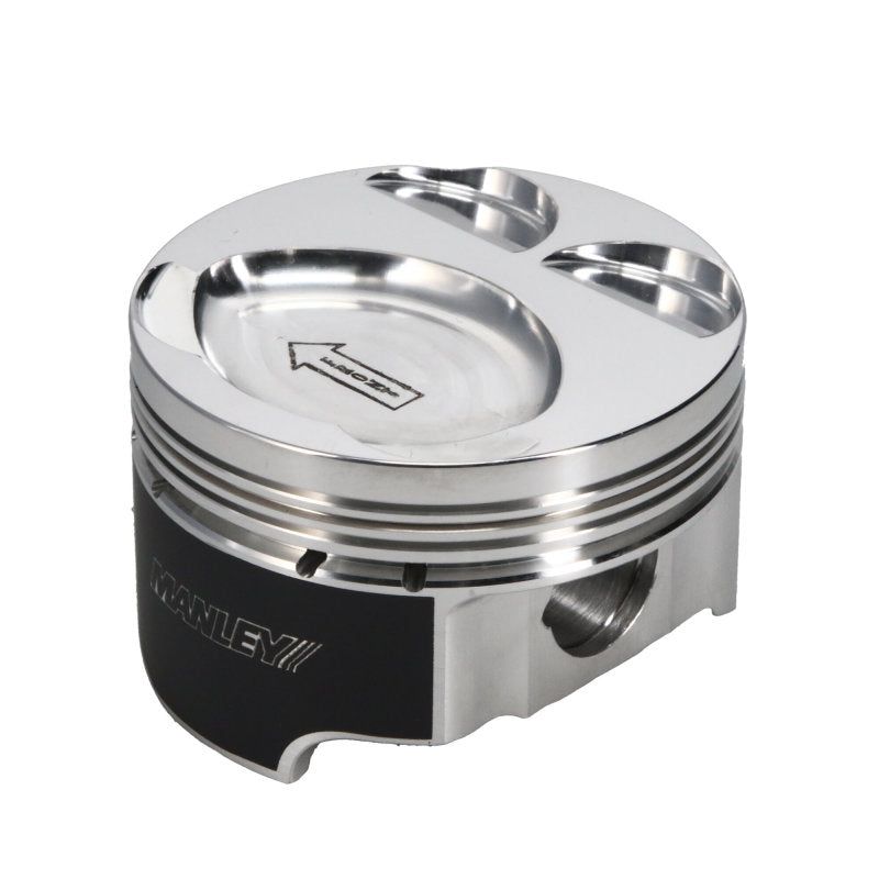 Manley Mazda 94mm 87.5mm Standard Bore 9.5 CR Dish Type Platinum Series Pistons w/Rings-tuningsupply.com