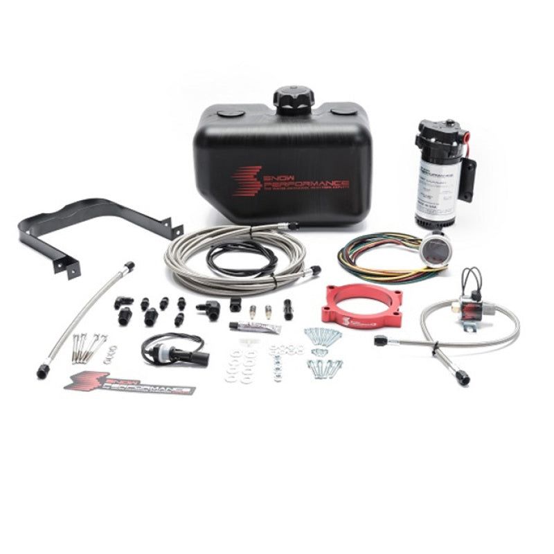 Snow Performance 16-17 Camaro Stg 2 Boost Cooler F/I Water Injection Kit (SS Braided Line & 4AN)-Water Meth Kits-Snow Performance-SNOSNO-2161-BRD-SMINKpower Performance Parts