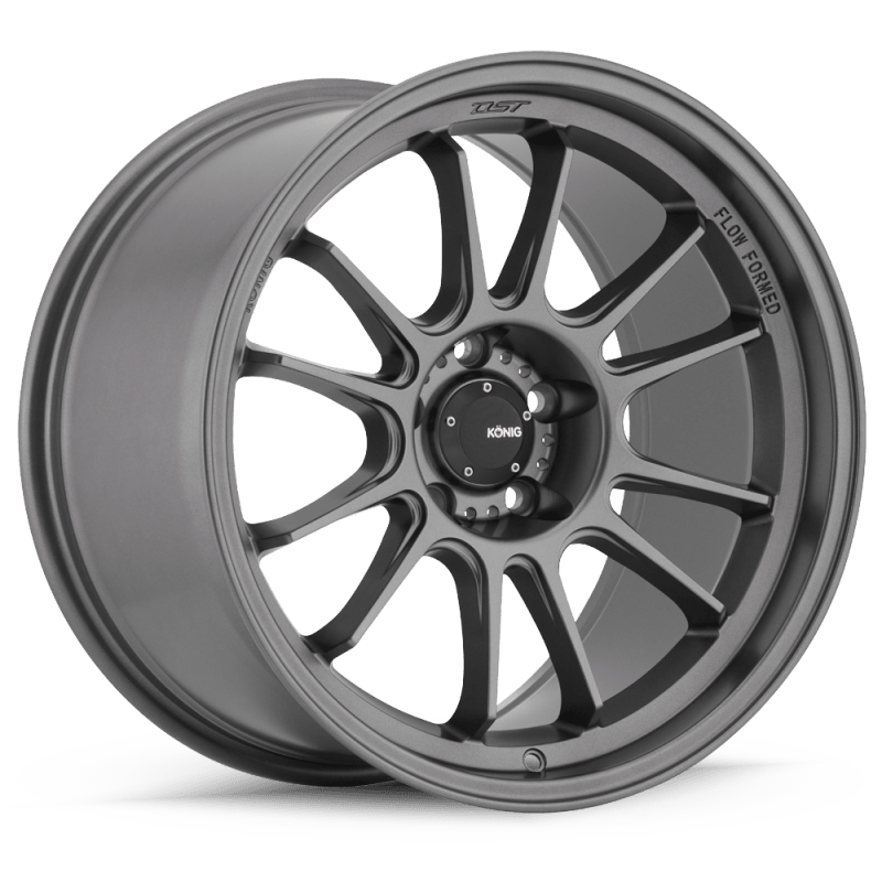 Konig Hypergram 18x10.5 5x114.3 ET25 Matte Grey-tuningsupply.com