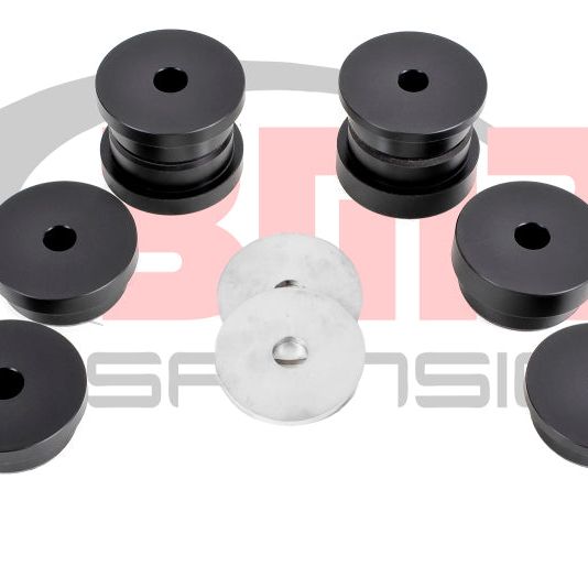 BMR 15-17 S550 Mustang Rear Cradle Bushing Kit (Delrin) - Black-tuningsupply.com