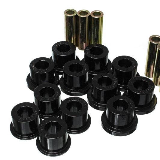 Energy Suspension Rear Leaf Spring Bushings - Black-tuningsupply.com