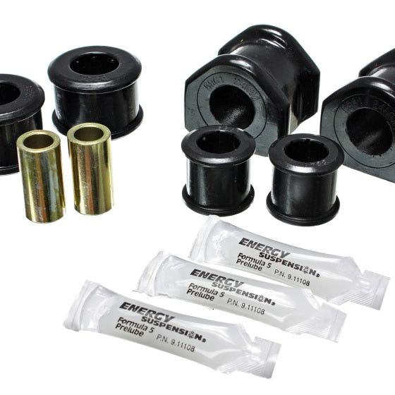 Energy Suspension 11-13 Ford Mustang Black 24mm Rear Sway Bar Bushings-tuningsupply.com