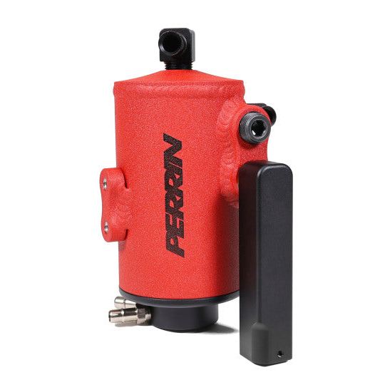 Perrin 22-23 Subaru WRX Air Oil Separator - Red-tuningsupply.com