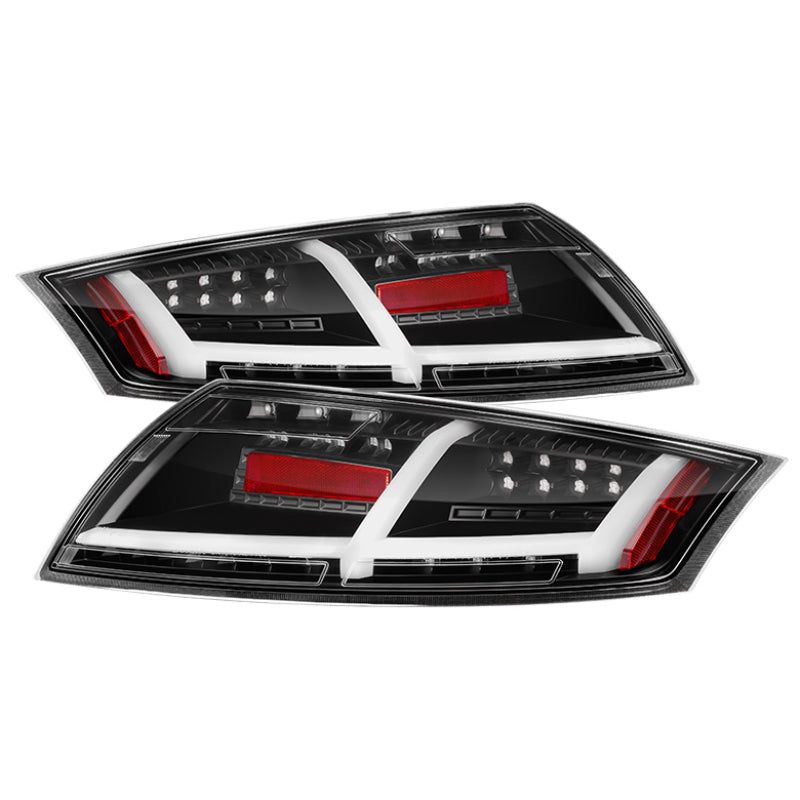 Spyder Audi TT 07-12 LED Tail Lights Black ALT-YD-ATT07-LED-BK-Tail Lights-SPYDER-SPY5081674-SMINKpower Performance Parts