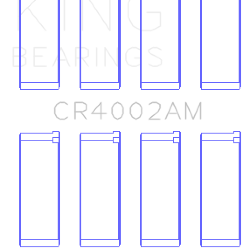 King Ford/Kia/Mazda DOHC 16 Valve/SOHC 16 Valve/SOHC 8 Valve (Size STD) Rod Bearing Set-tuningsupply.com