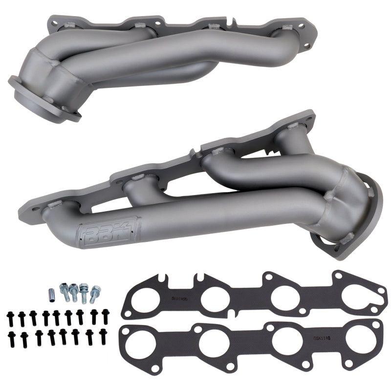 BBK 09-20 Dodge Challenger Hemi 5.7L Shorty Tuned Length Exhaust Headers - 1-3/4in Titanium Ceramic-tuningsupply.com