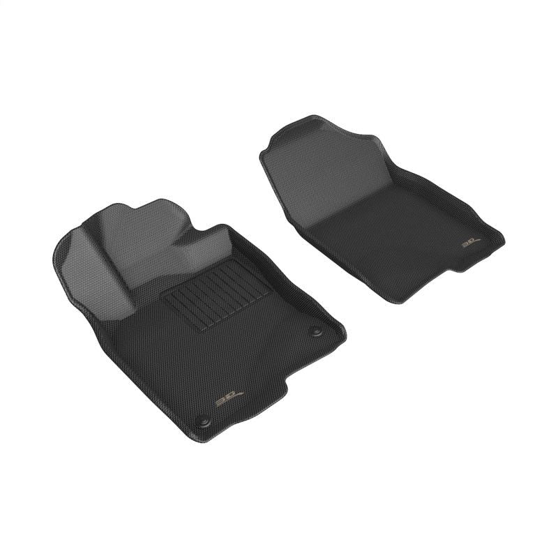 3D MAXpider 2022 Honda Civic Kagu 1st Row Floormat - Black-tuningsupply.com