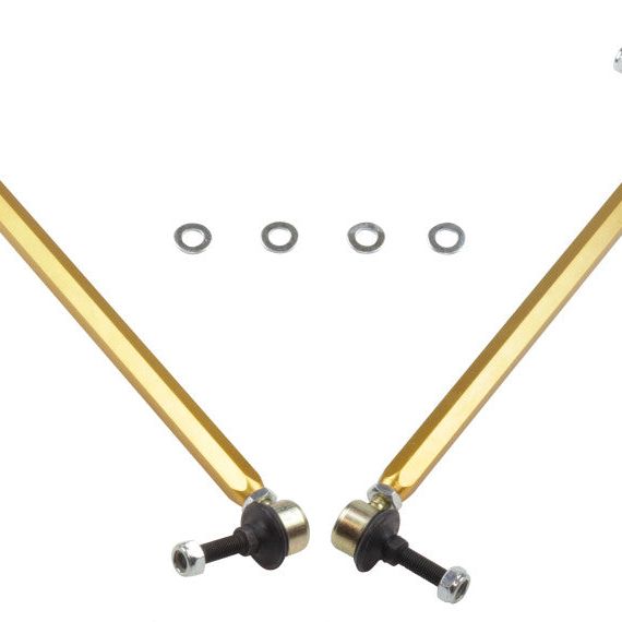 Whiteline 10+ Chevy Camaro FR Coupe Front Sway Bar - Link Assy H/D Adj Steel Ball (360mm C to C)-Sway Bar Endlinks-Whiteline-WHLKLC178-SMINKpower Performance Parts