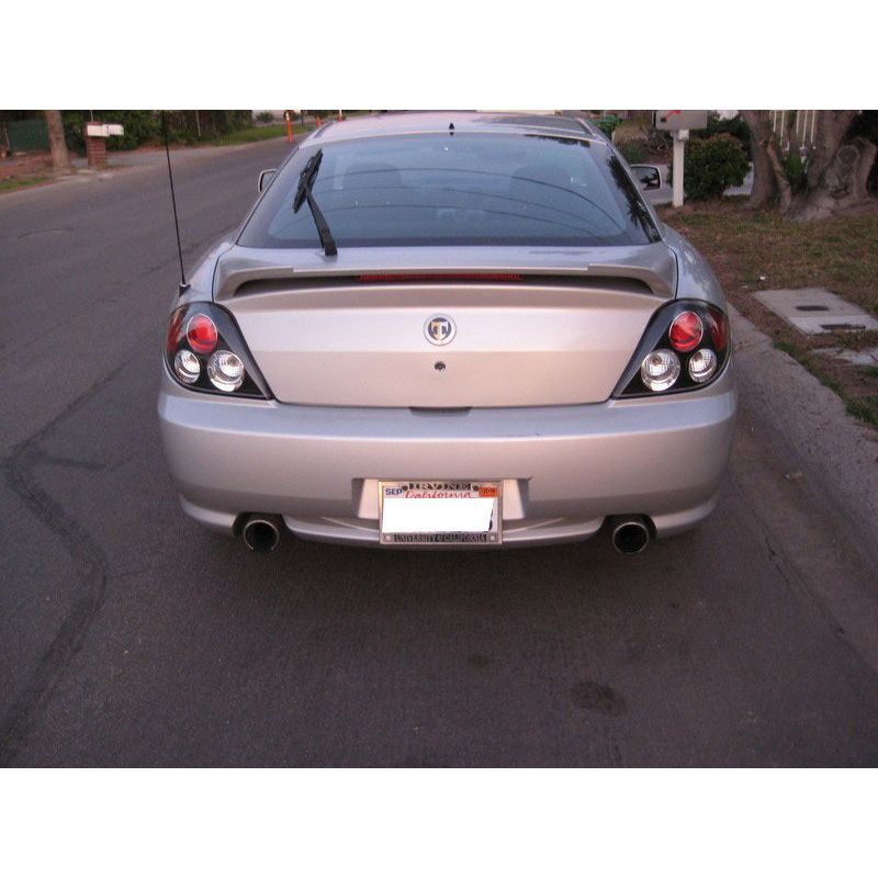 Spyder Hyundai Tiburon 03-05 Euro Style Tail Lights Black ALT-YD-HYT03-BK - SMINKpower Performance Parts SPY5005434 SPYDER