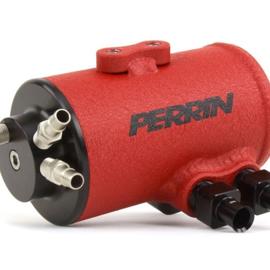 Perrin 22-23 Toyota GR86 / 13-16 Scion FR-S / 13-23 Subaru BRZ Air Oil Separator - Red-tuningsupply.com