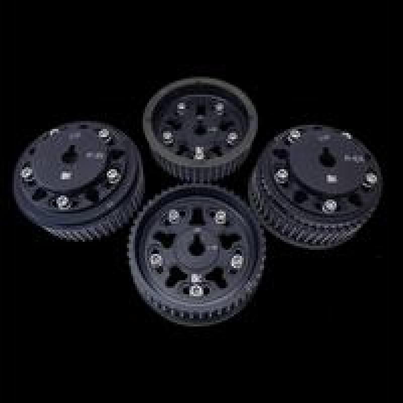 Brian Crower Adjustable Cam Gears Black for Subaru EJ205/EJ257 (Set of 4)-tuningsupply.com