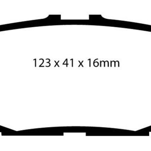 EBC 93-97 Lexus GS300 3.0 Redstuff Rear Brake Pads-tuningsupply.com