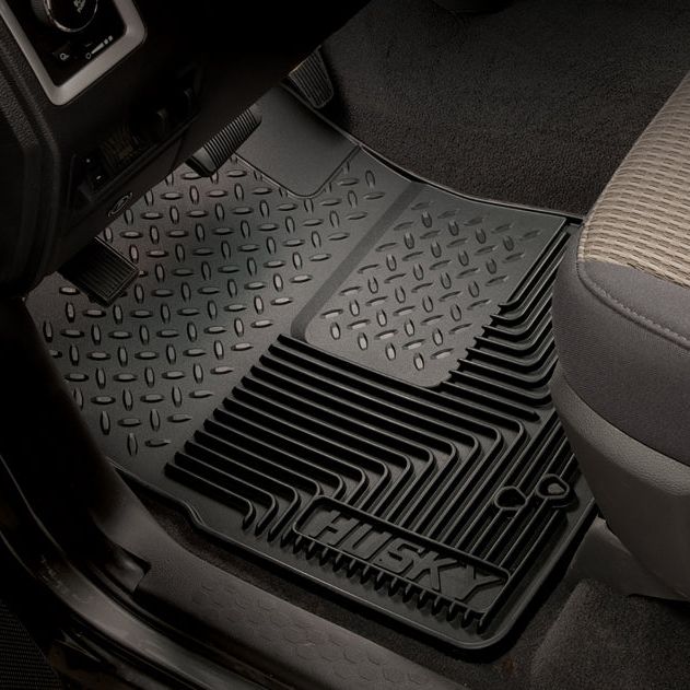 Husky Liners 02-10 Ford Explorer/04-12 Chevy Colorado/GMC Canyon Heavy Duty Black Front Floor Mats-tuningsupply.com