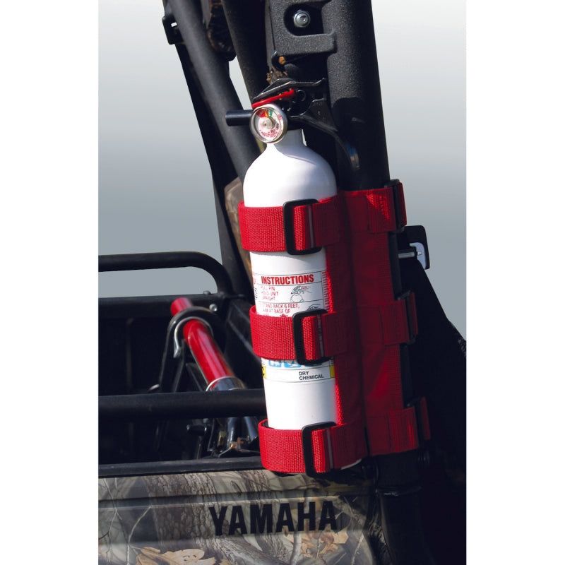 Rugged Ridge Fire Extinguisher Holder Red - SMINKpower Performance Parts RUG63305.20 Rugged Ridge