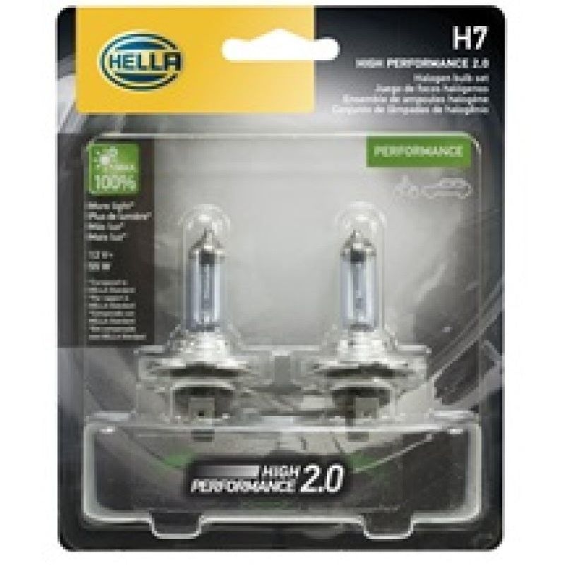 Hella H7 12V 55W PX26D HP 2.0 Halogen Bulbs-tuningsupply.com