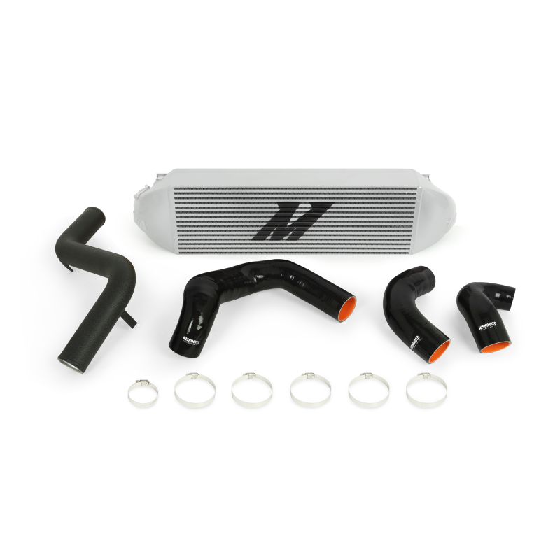 Mishimoto 2013+ Ford Focus ST Silver Intercooler w/ Black Pipes-tuningsupply.com