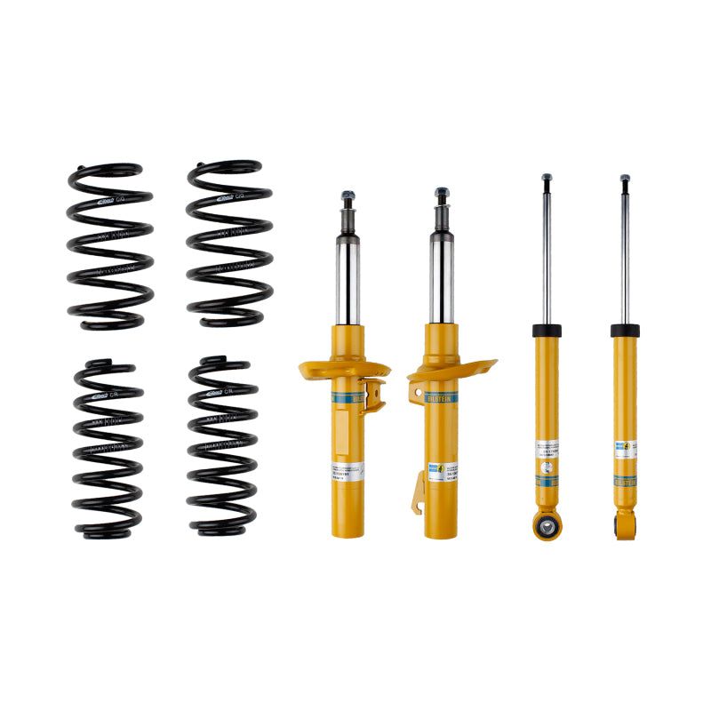 Bilstein B12 (Pro-Kit) 05-10 Volkswagen Jetta (All) Front & Rear Complete Suspension Kit-tuningsupply.com