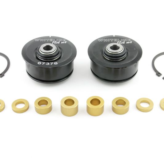 Whiteline 11+ Subaru STi Front Race anti-dive caster kit-Bushing Kits-Whiteline-WHLKCA425M-SMINKpower Performance Parts