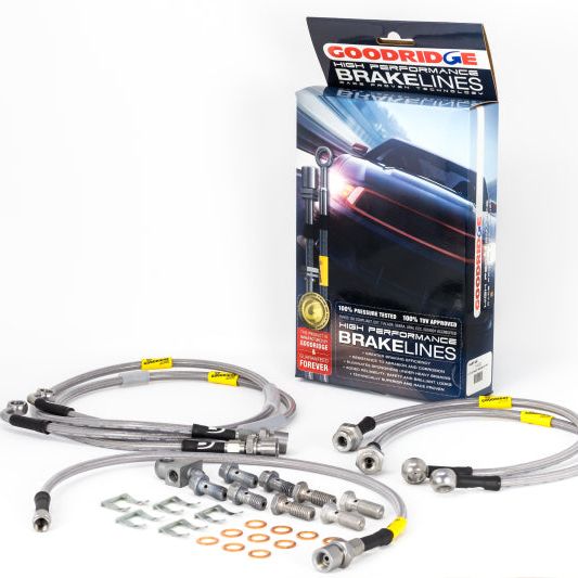 Goodridge 01-03 Chevrolet Silverado / 01-03 GMC Sierra SS Brake Lines-tuningsupply.com