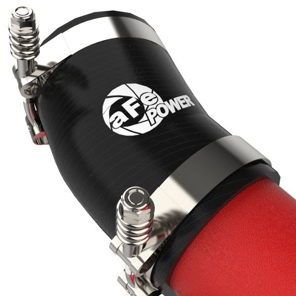 aFe Kia Stinger 18-22 V6-3.3L (tt) BladeRunner Cold Charge Pipe- Red-tuningsupply.com