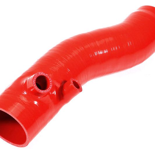 Perrin 2022+ Subaru WRX Red 3in Turbo Inlet Hose w/ Nozzle-tuningsupply.com