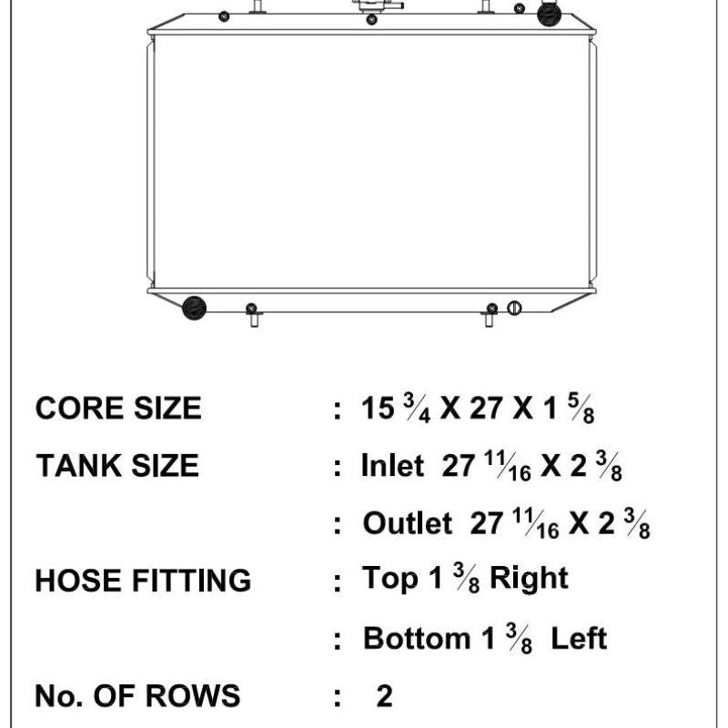 CSF 90-97 Nissan 300ZX Radiator-tuningsupply.com