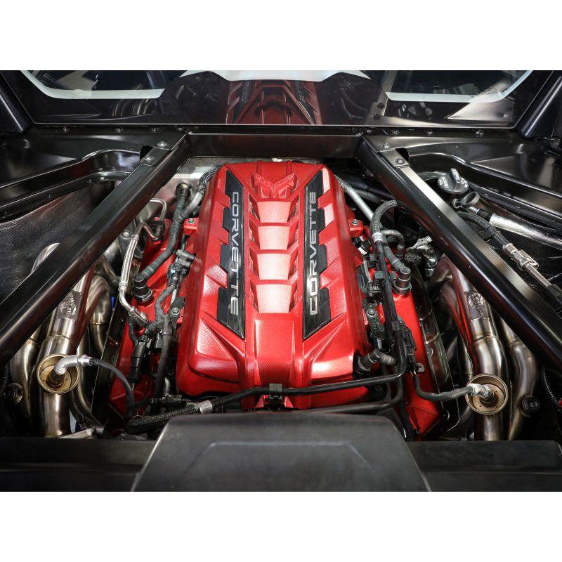 aFe Twisted 304SS Header 2020 Chevy Corvette (C8) 6.2L V8-tuningsupply.com