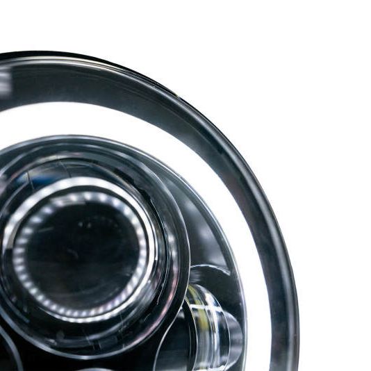 DV8 Offroad 07-18 Jeep Wrangler JK LED Projector Headlights w/ Angel Eyes-tuningsupply.com