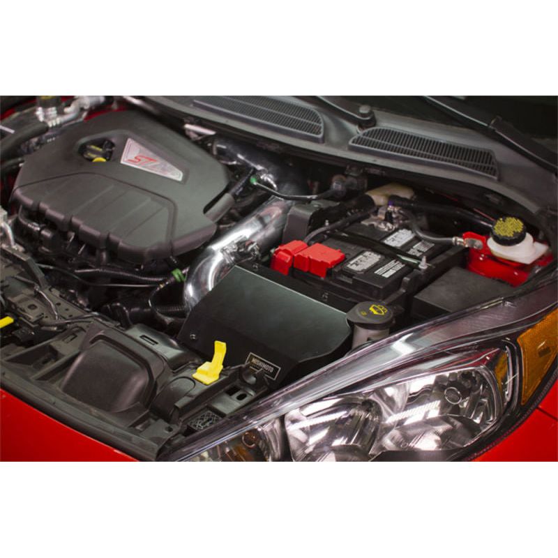 Mishimoto 14-15 Ford Fiesta ST 1.6L Performance Air Intake Kit - Wrinkle Red-tuningsupply.com