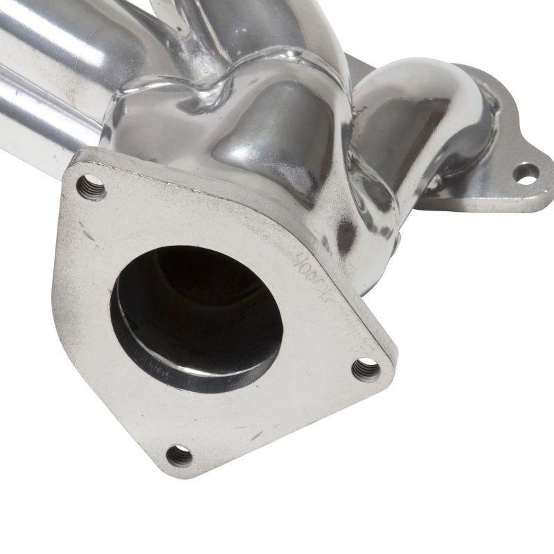 BBK 99-04 GM Truck SUV 4.8 5.3 Shorty Tuned Length Exhaust Headers - 1-3/4 Silver Ceramic-tuningsupply.com