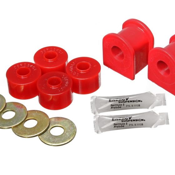 Energy Suspension 2005-07 Ford F-250/F-350 SD 2/4WD Front Sway Bar Bushing Set - 13/16inch - Red-tuningsupply.com