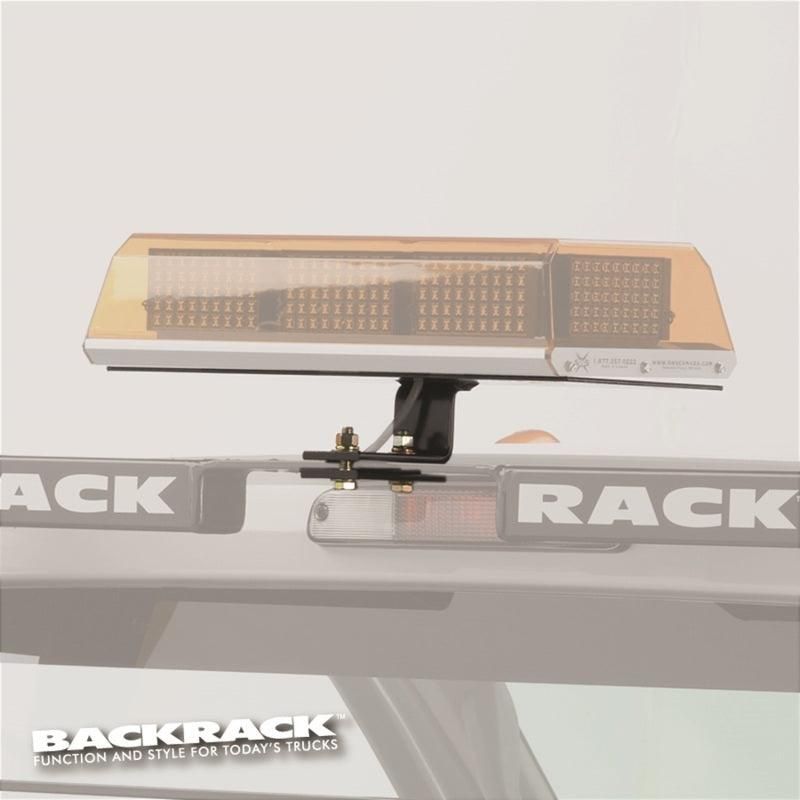 BackRack Light Bracket 16in x 7in Base Center Mount-tuningsupply.com