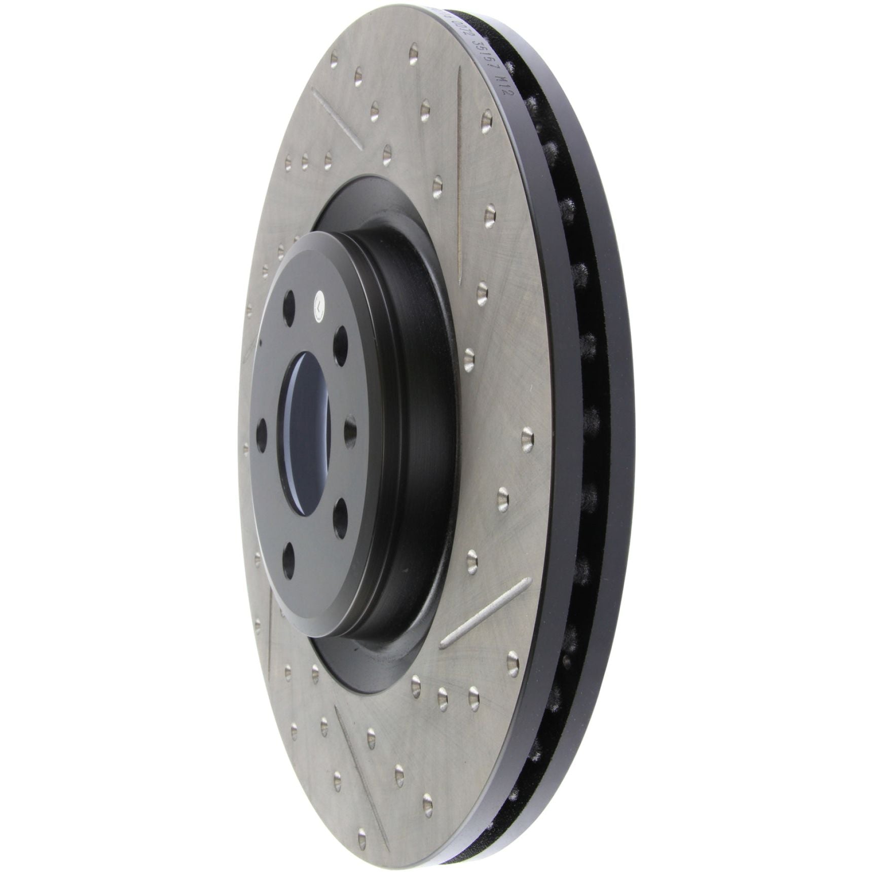 StopTech Slotted & Drilled Sport Brake Rotor-Brake Rotors - Slot & Drilled-Stoptech-STO127.33138L-SMINKpower Performance Parts