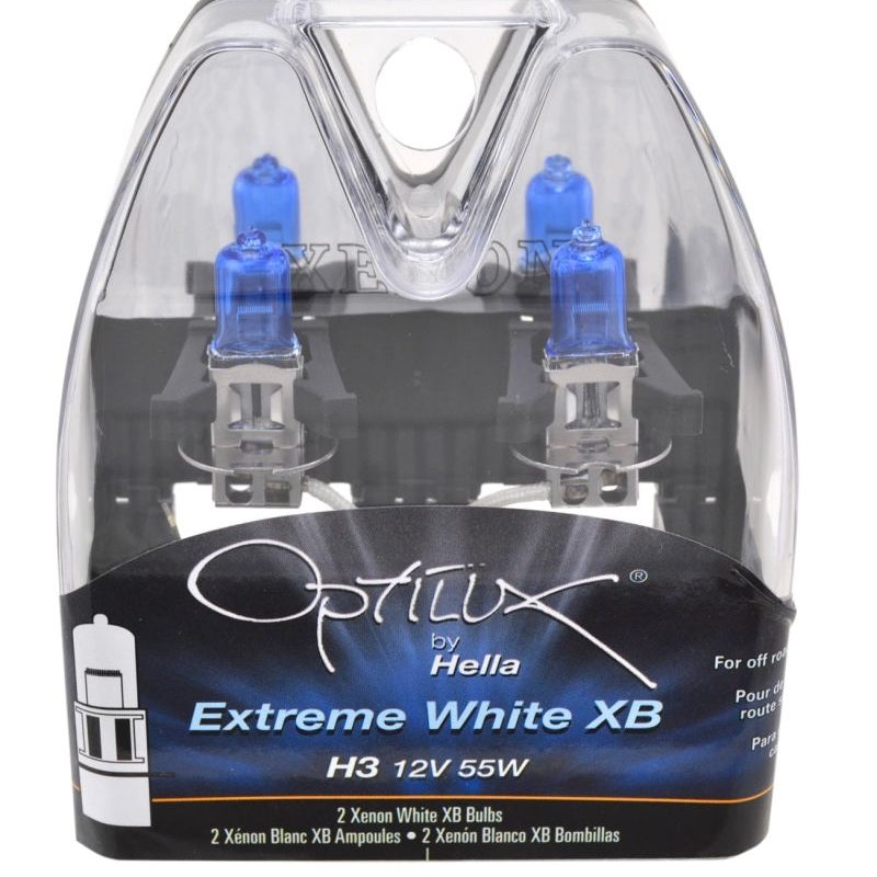 Hella H3 12V 55W Xen White XB Bulb (Pair)-tuningsupply.com