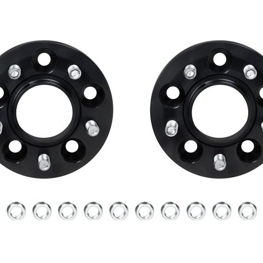 Eibach Pro-Spacer System 16-17 Ford Focus RS 15mm Thickness Black-tuningsupply.com